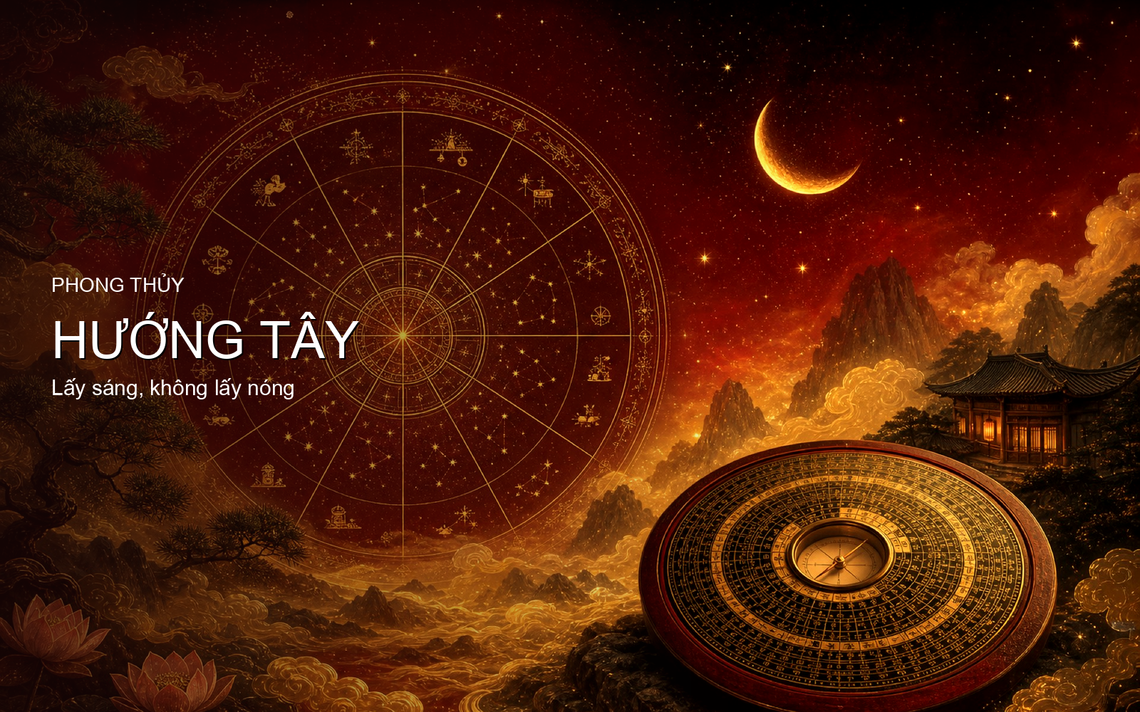 Nhà hướng Tây nắng gắt: lấy sáng mà không lấy nóng